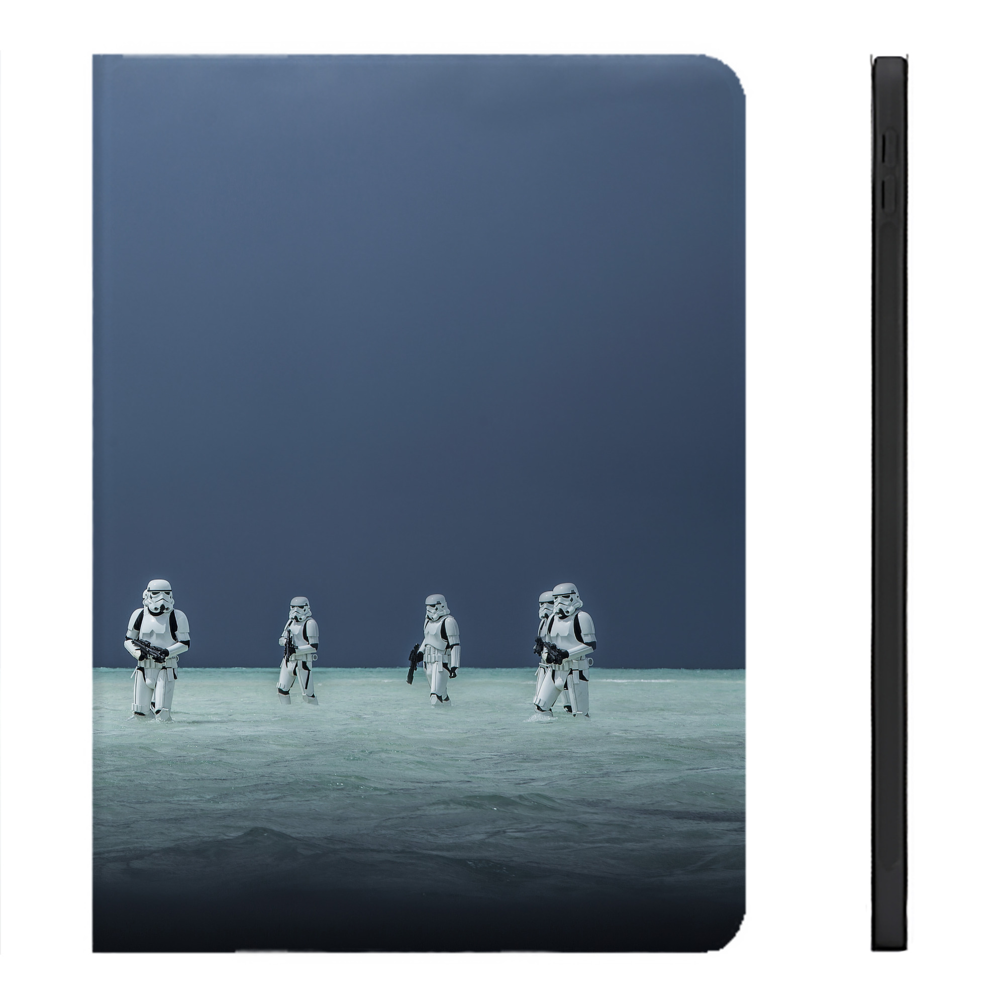 （画像用） スター・ウォーズ Star Wars IPadケース ペンホルダー付き ブックスタイルデザイン